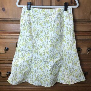 Gap Stretch Patterned Floral Skirt